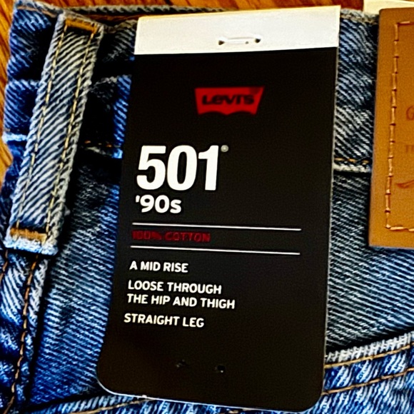 Levi's Classic 501 90s Jeans - new with tags - Picture 1 of 4